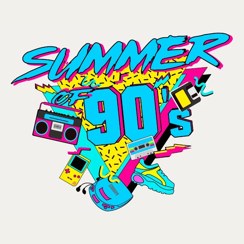 Estate anni '90 Retrò