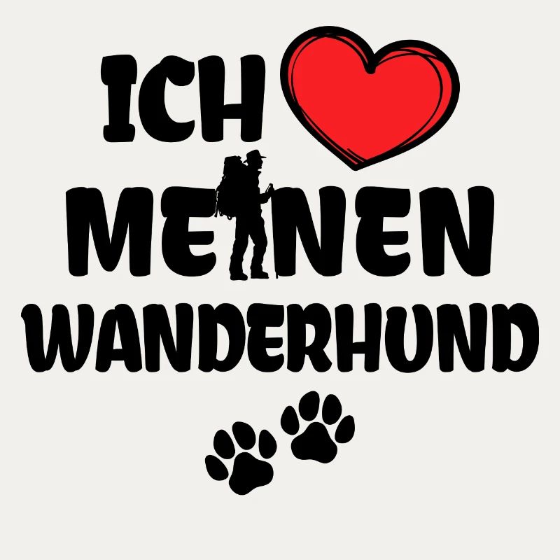 Bergsteigen Herz Statement Ich Liebe Wandern