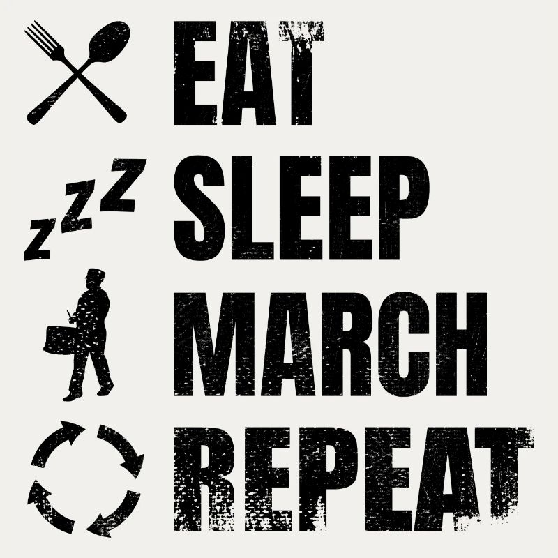 Eating, sleeping, drumming, repeating
