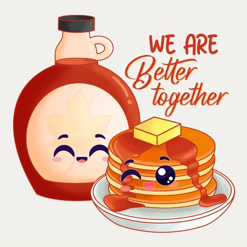 pancake, maple syrup, breakfast