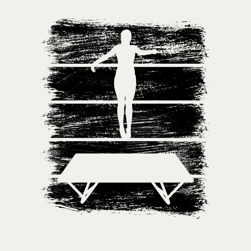 Trampolineist sketch
