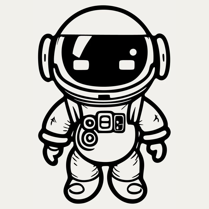 kleiner Astronaut