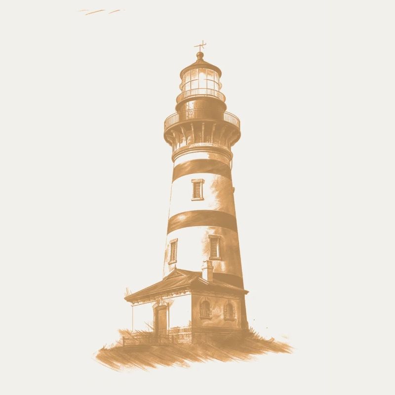 Accent de couleur phare