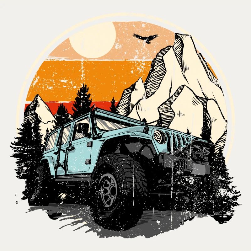 Sunset Trails Jeep à Pines