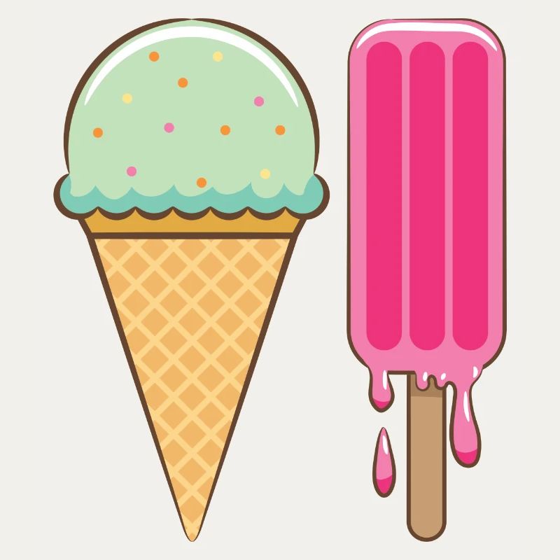 Ich mag Eis