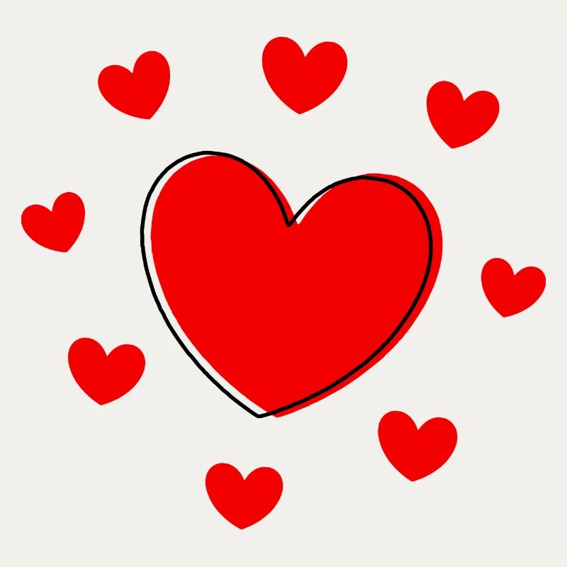 Saint-Valentin cœur rouge, st.valentin