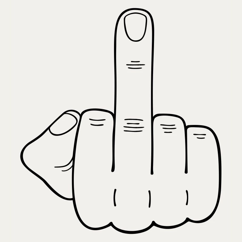Mittelfinger