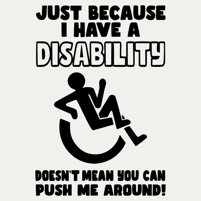 Ne vous contentez pas de me pousser dans mon fauteuil roulant*