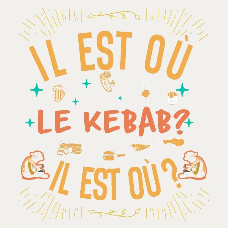 Il est où le kebab ? Il est où ? Chanson Référence