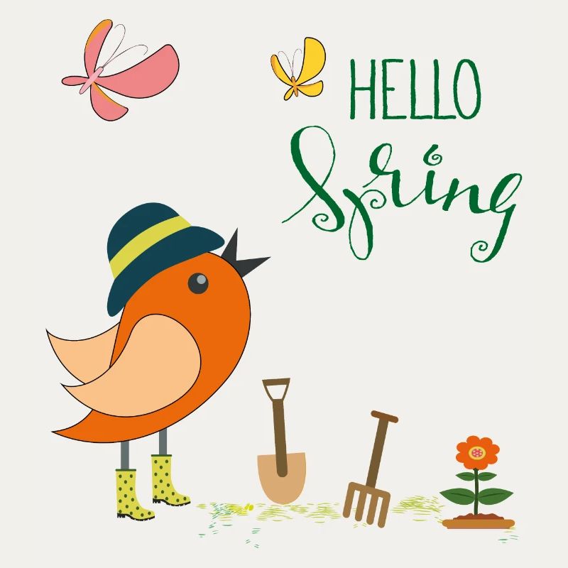 Hello Spring Garten
