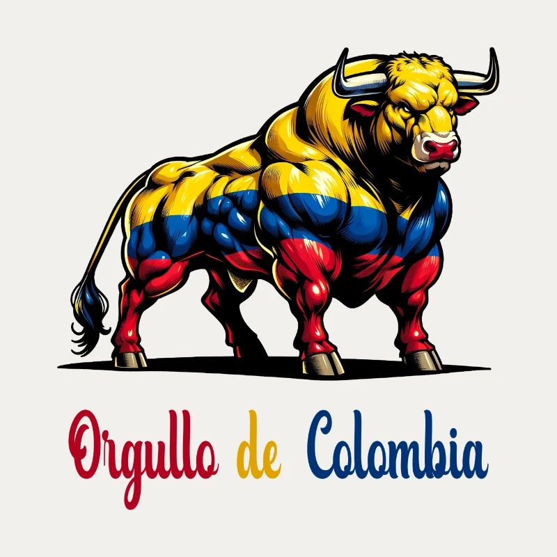 C'est la fierté du drapeau de la Colombie