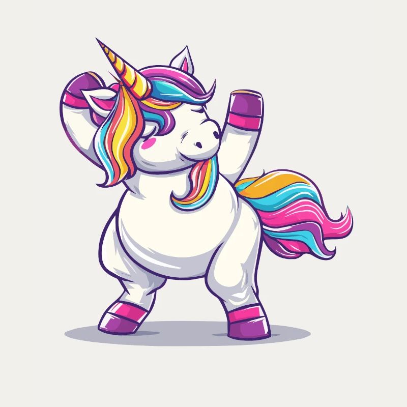 Rainbow Magic Unicorn Pose