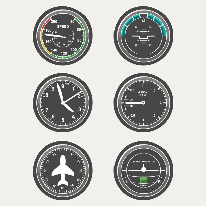 Airplane Flight Instruments