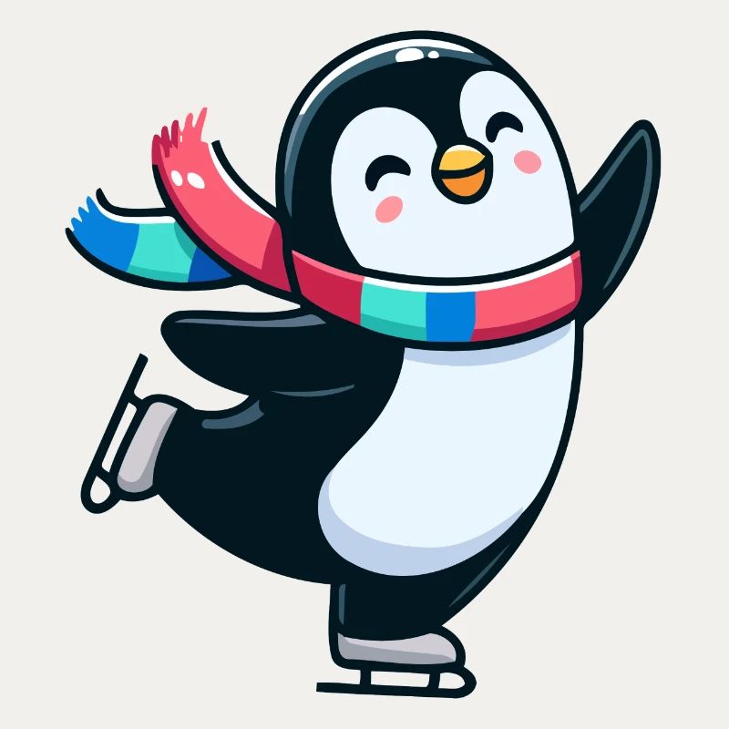 Valse d’hiver Pingouin : La danseuse de glace