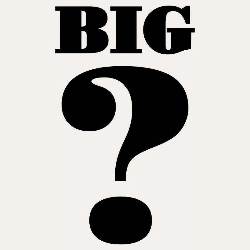 Big question mark