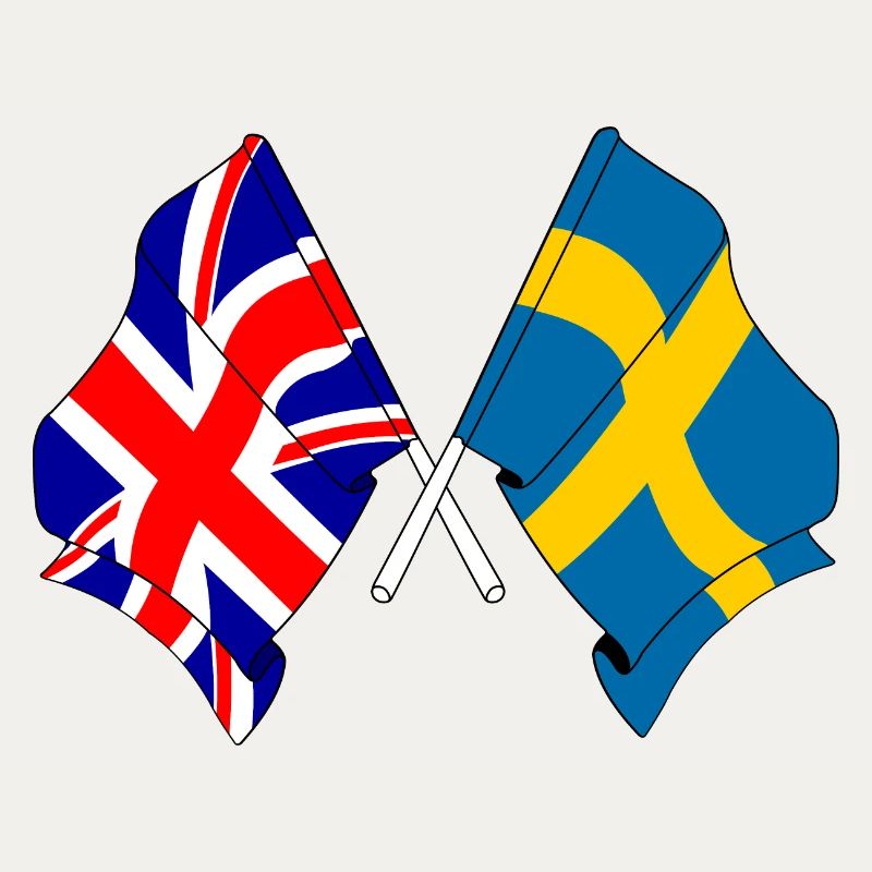 DrapeauAngleterre, drapeau Suède