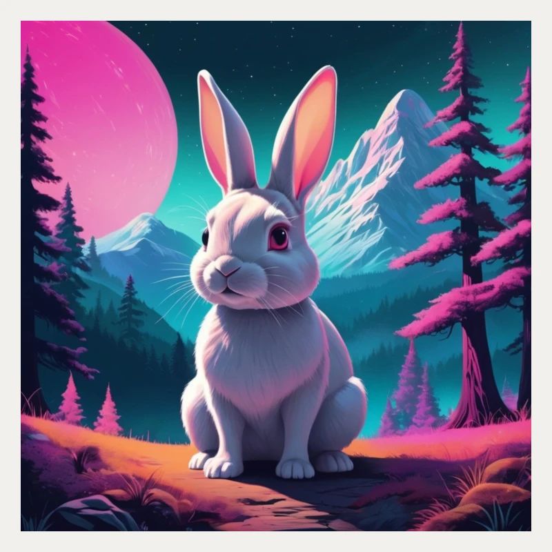 Hase am Berg