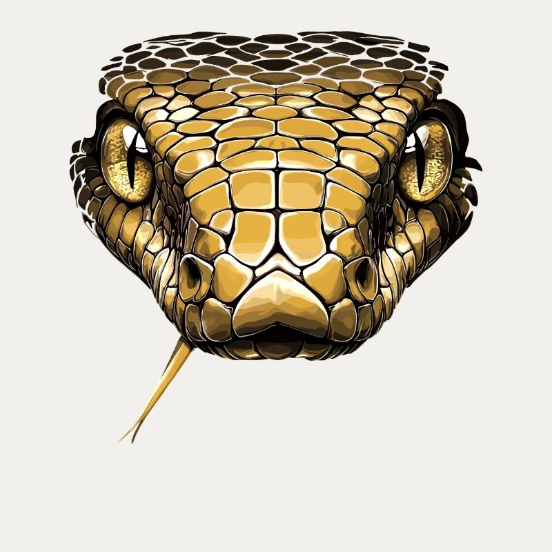 Serpent Python Cobra Mamba Serpent à sonnettes Serpent