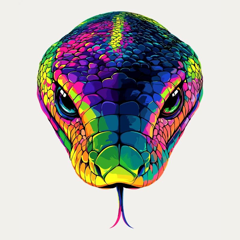 Schlange Python Kobra Mamba Klapperschlange Snake