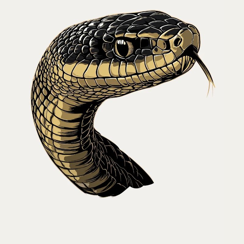 Serpent Python Cobra Mamba Serpent à sonnettes Serpent