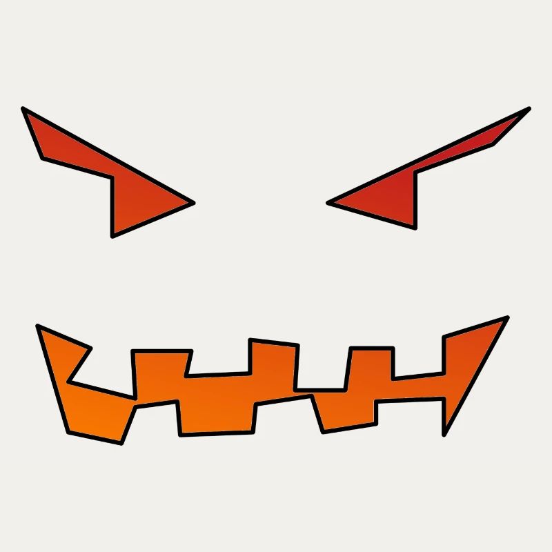 Visage de citrouille