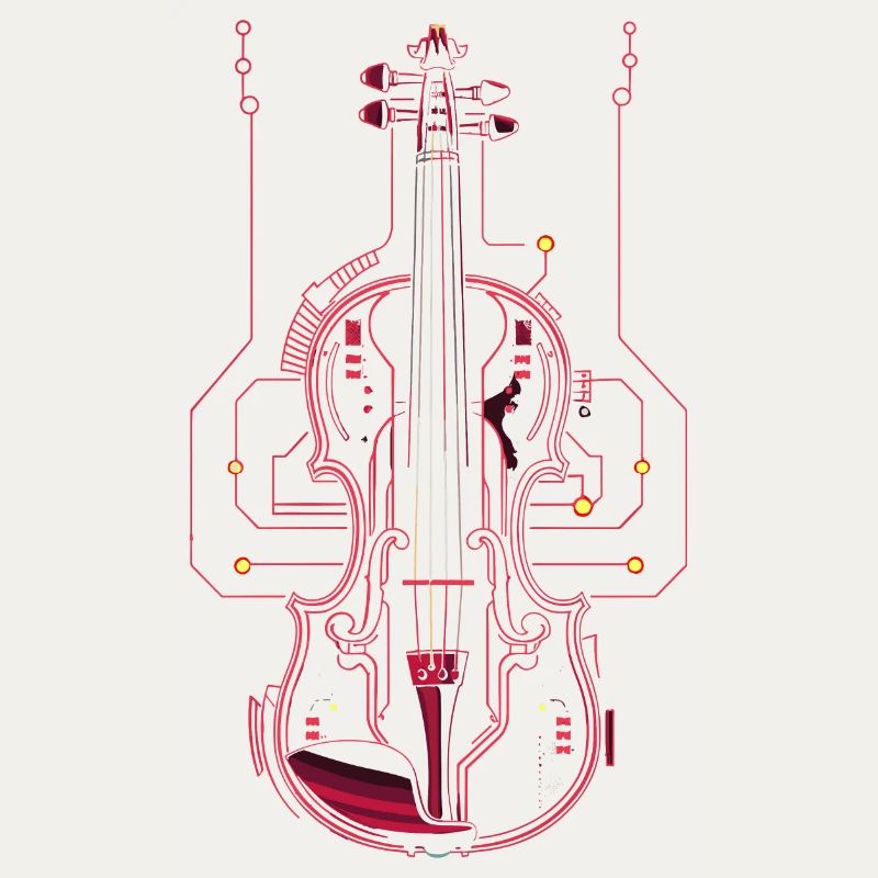 Dessin de violon