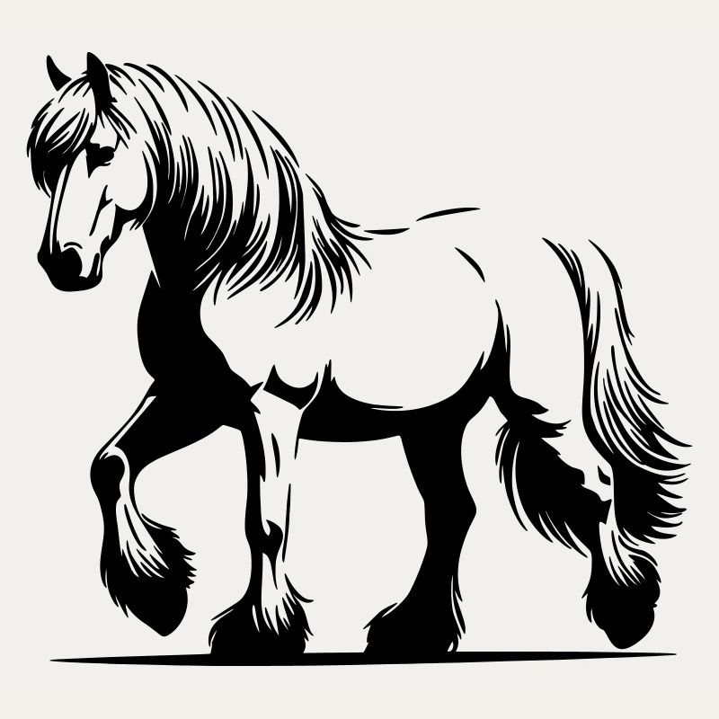 Pferd Haflinger