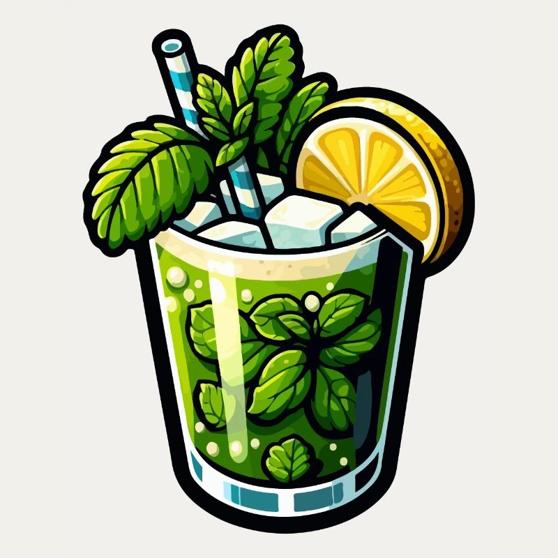Mojito Cocktail Rum Lime Mint