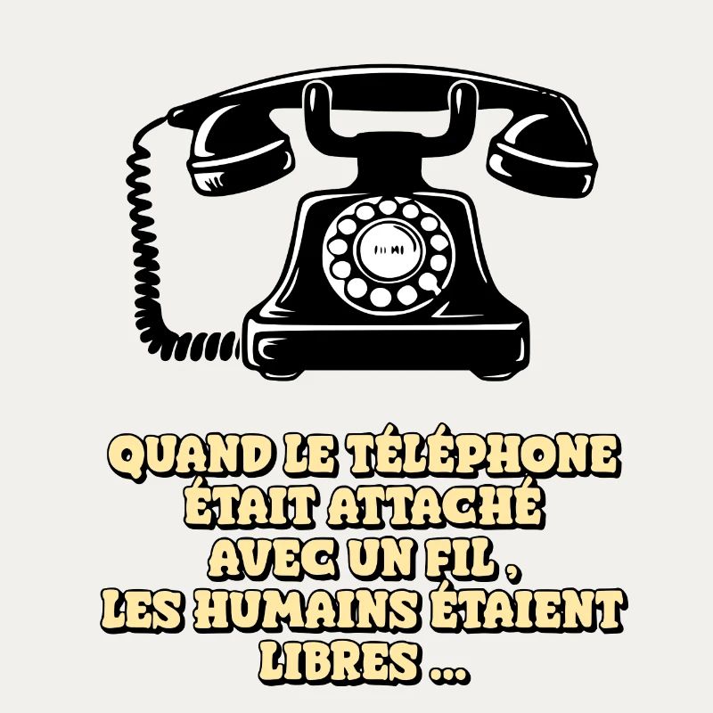 Wenn das Telefon ein Kabel hatte