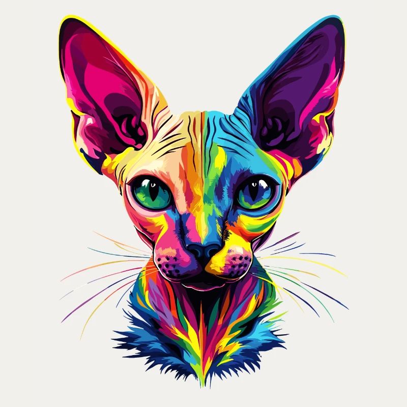 Chat Sphynx Chat Sphynx Chat Canadien Mignon Sphinx