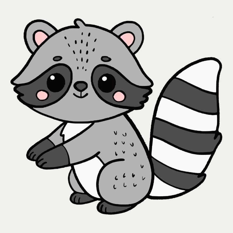 Waschbär