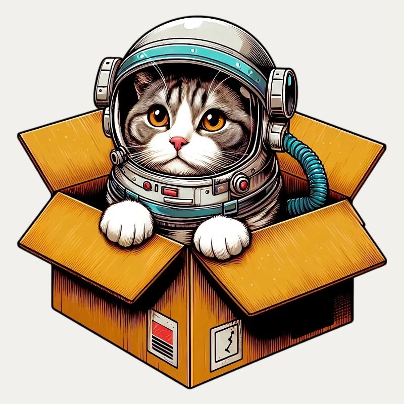Chat astronaute