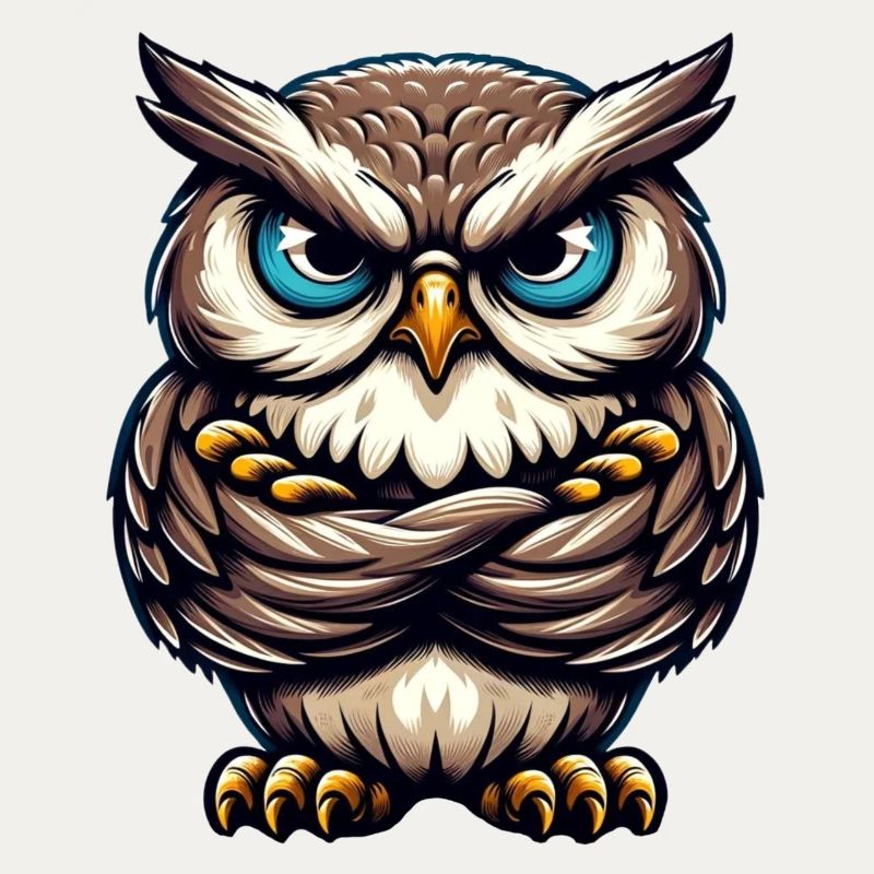 Grumpy Owl