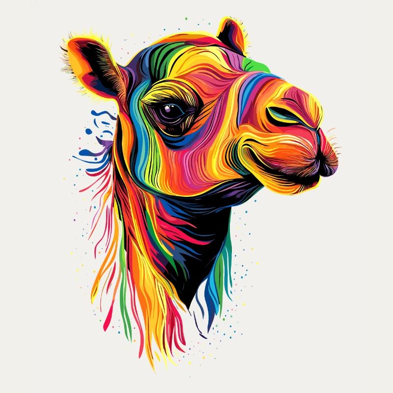 Kamel Dromedar Trampeltier Camel Geschenk Kamele