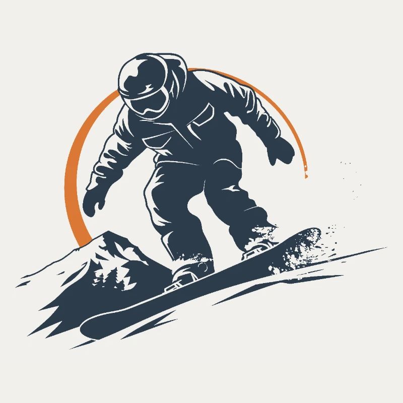 Snowboarder Graphic