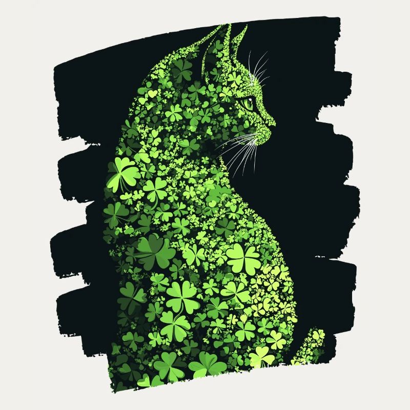 Chat de la Saint-Patrick