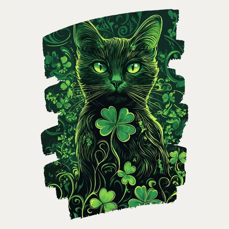Chat de la Saint-Patrick
