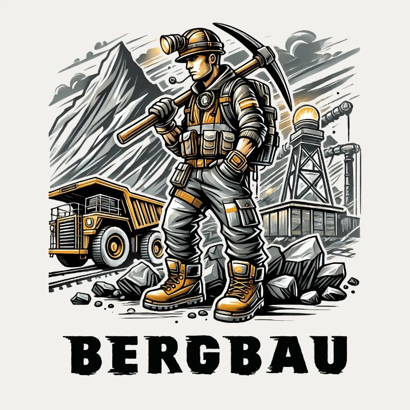 Harte Arbeit im Bergbau