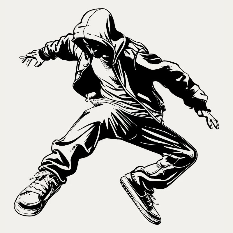 B-Boy Drawing