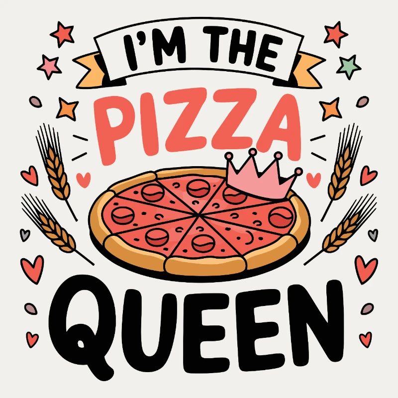Ich bin die Pizza-Queen