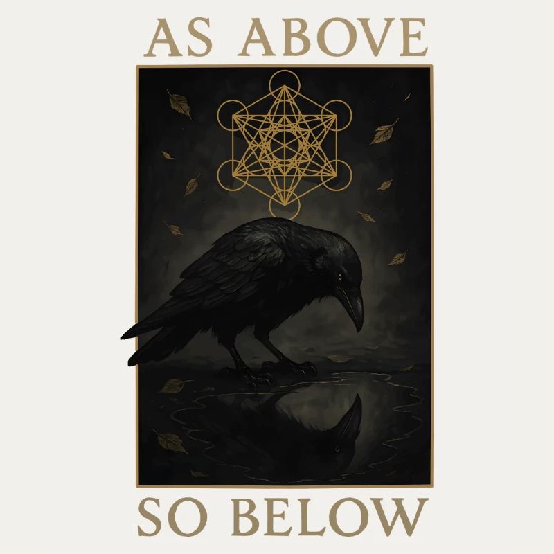 Comme en haut donc en dessous L’art du cube de Raven Metatron