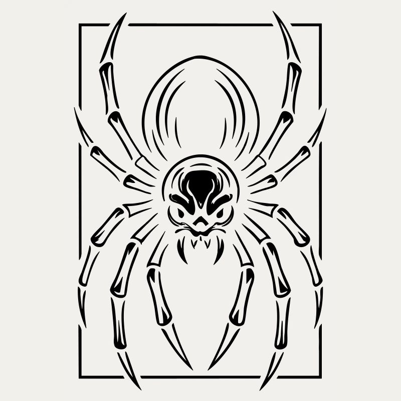 Stilisierte Spinne