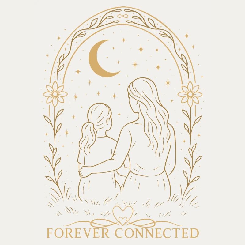 Forever Connected Mama Tochter Geschenkidee