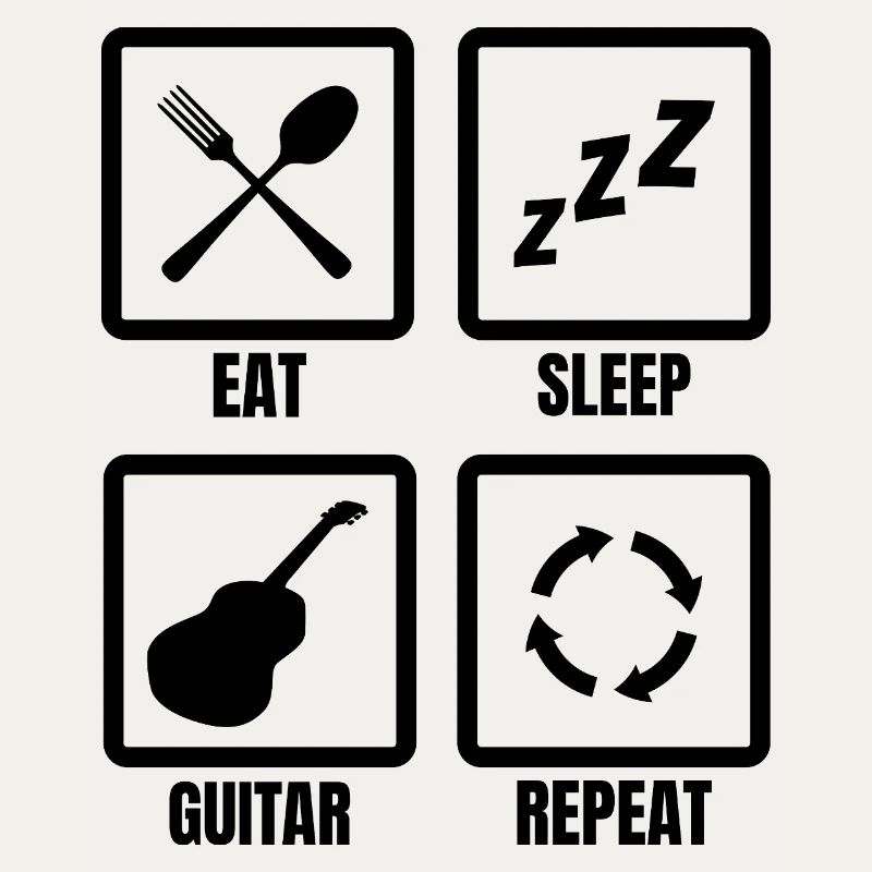 Gitarristen Routine