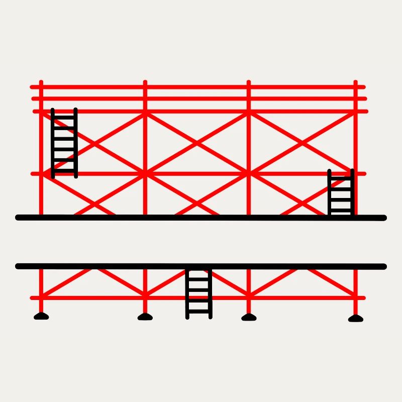 Bannière d’échafaudage pour constructeur d’échafaudages