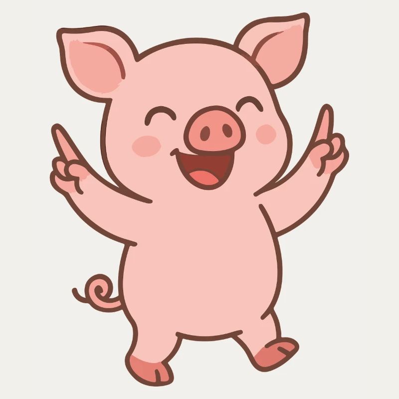 Happy Piglet