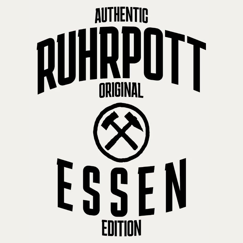 Authentique édition originale de la Ruhrgebiet à Essen