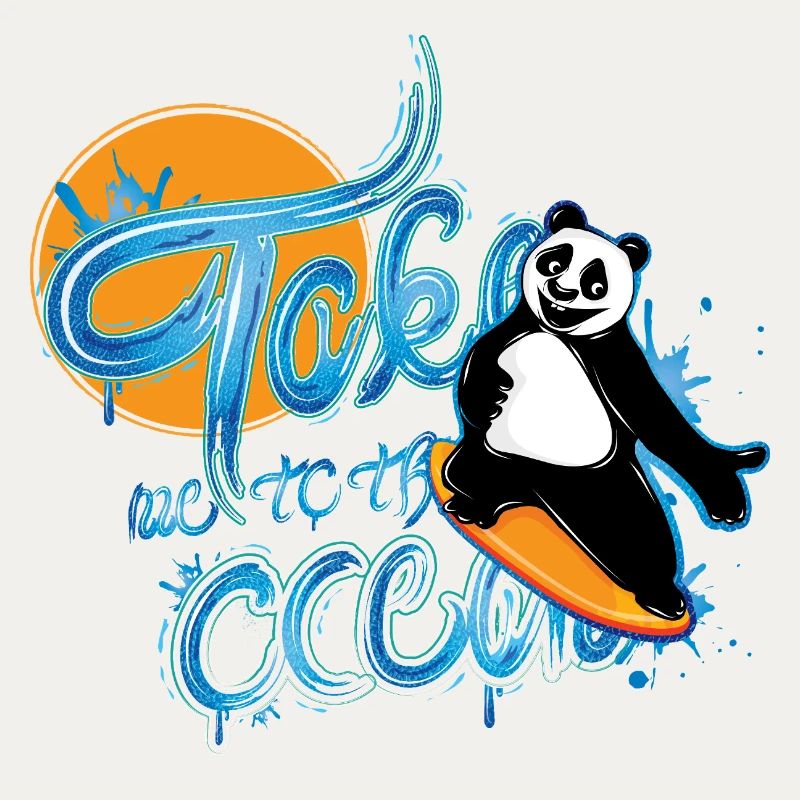 Panda Surfer – Take me to the Ocean