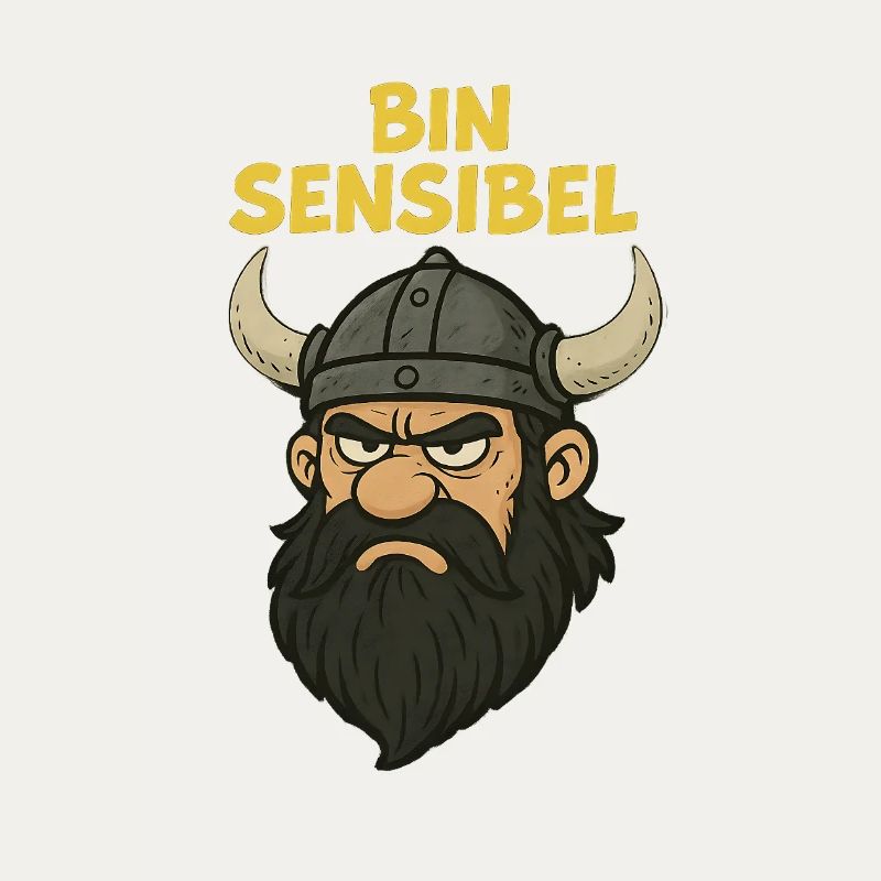 Bin sensibel...witziger Wikinger