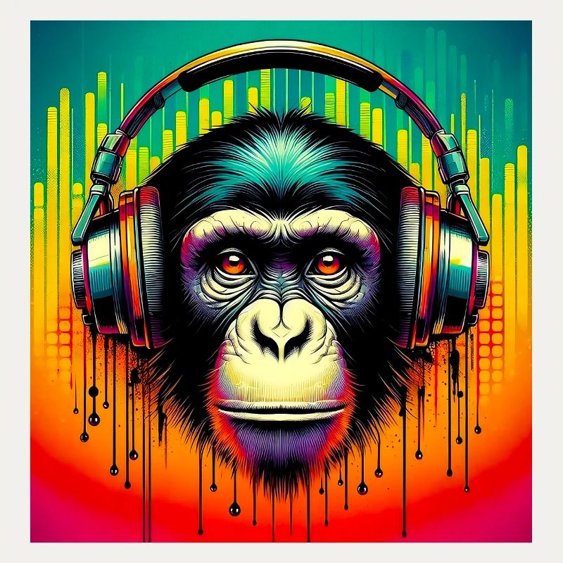Schimpansen-Affe